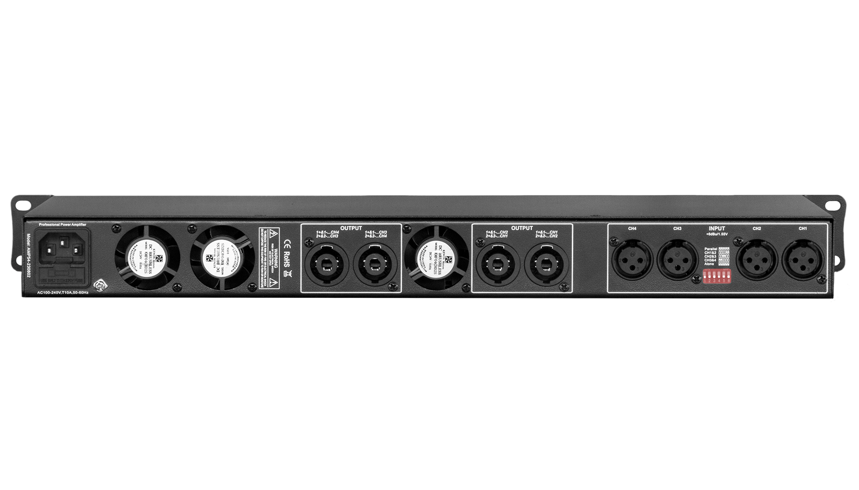 Cục Đẩy Công Suất DSP A83 3 Kênh - Class D - Main 1U - Ảnh 2