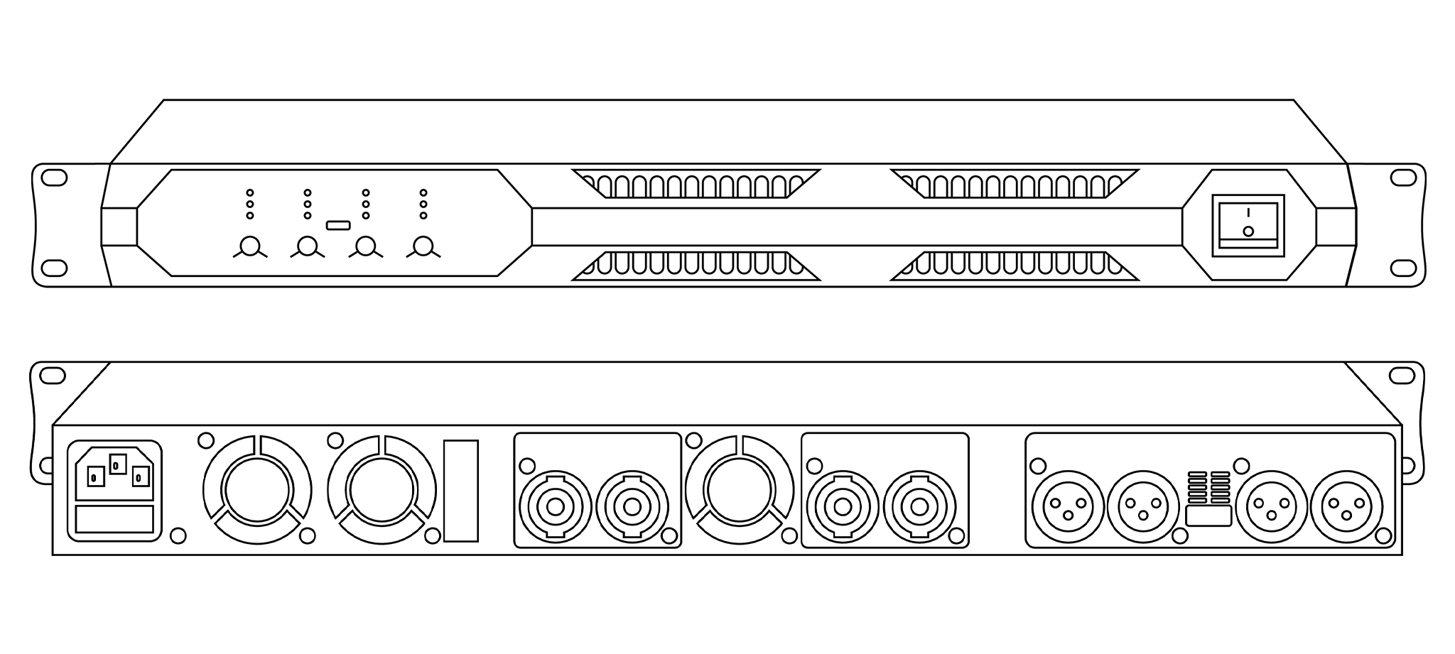 Dare Audio - Cục Đẩy Công Suất D6B- Amplifier D6B 1