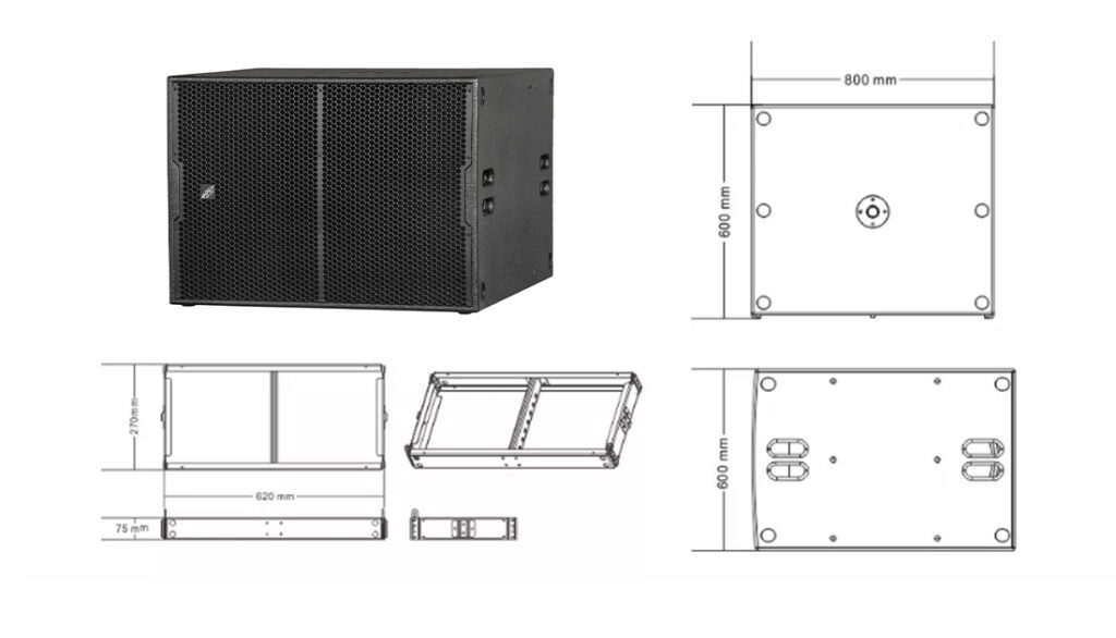 dare audio - loa sub bs18